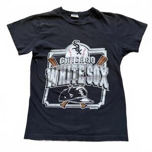 Vintage 1993 Chicago White Sox T-Shirt Baseball‎ Retro 90s Youth Kids Size Large
